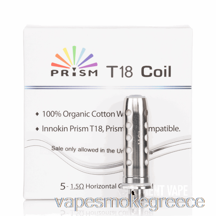 Vape Greece Innokin Prism T18 / T22 ανταλλακτικά πηνία 1,5ohm
